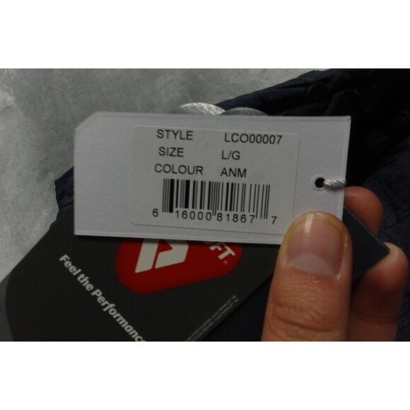 CUTTER AND BUCK LOS ANGELES DODGERS MENS GREY PRIMALOFT JACKET- BLUE NWT SIZE L - Picture 8 of 8